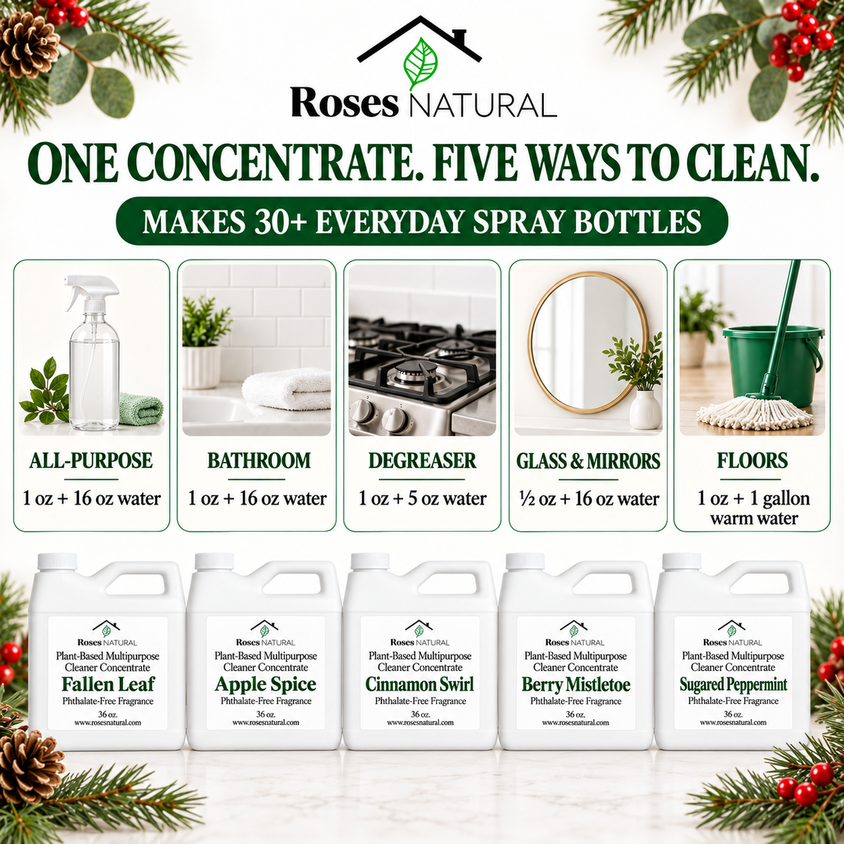 Limited-Edition Holiday Multipurpose Cleaner Concentrate | 36 oz