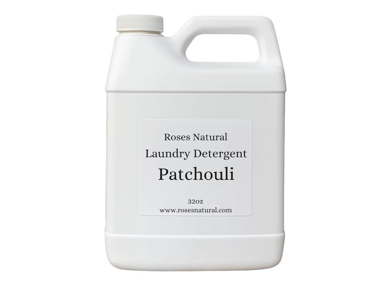 Roses Natural Patchouli Laundry Detergent — Plant-Based, HE Safe