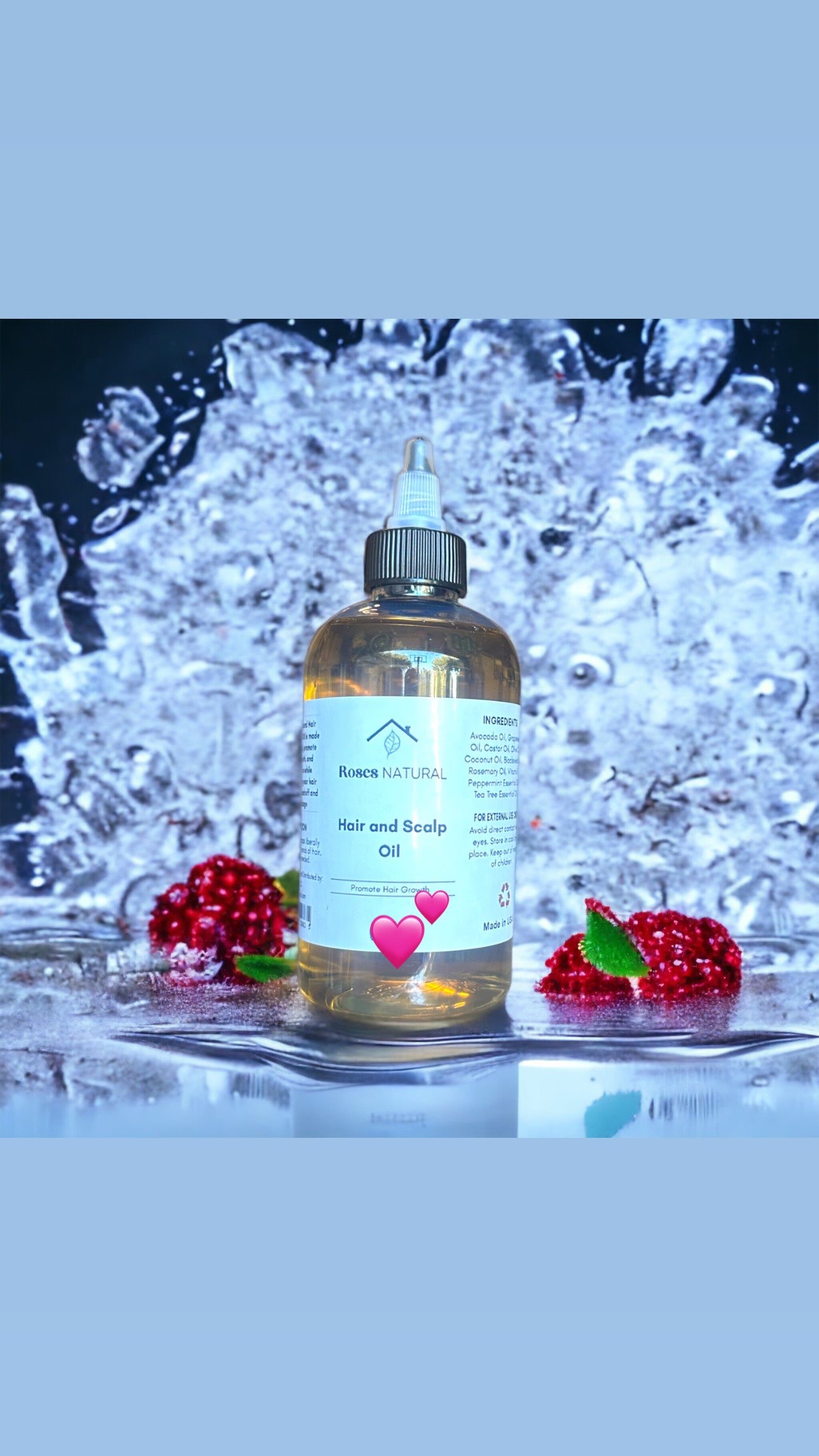 Plant-based Hair and Scalp Oil