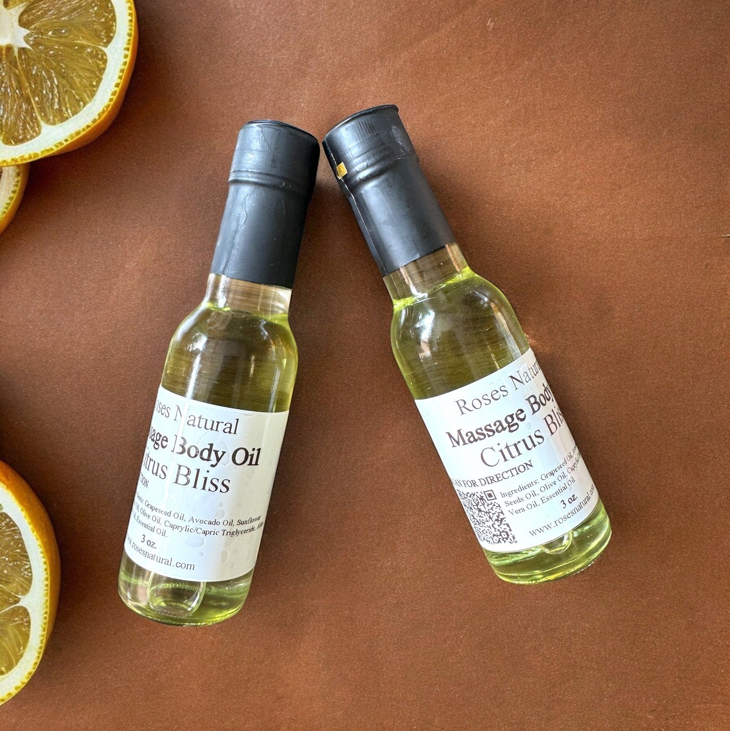 Natural Massage Oil – Nourishing, Plant-Based Blend with Essential Oils