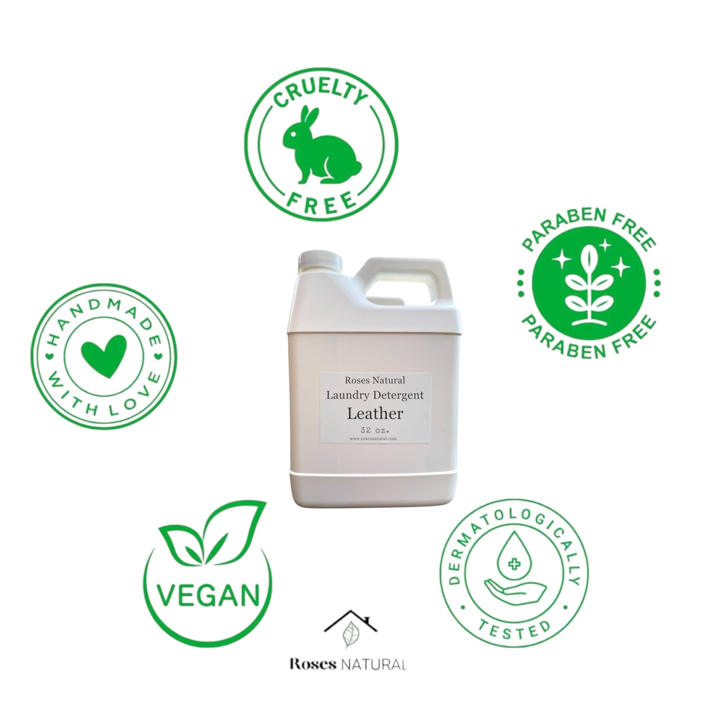 Leather-Scented Laundry Detergent