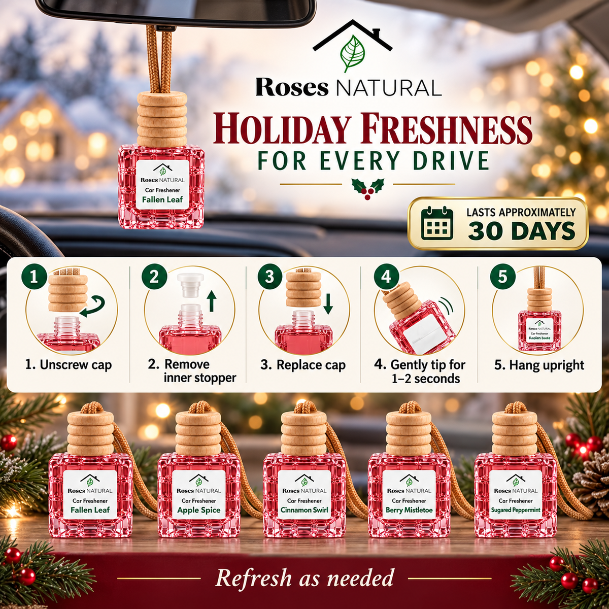 Limited-Edition Holiday Car Freshener