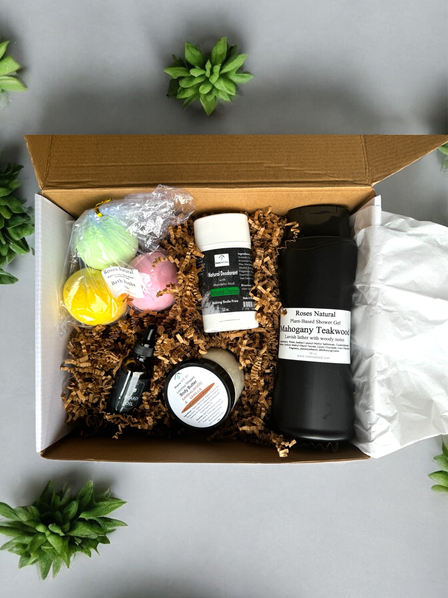 Gift box for men. pamper gift box for men.