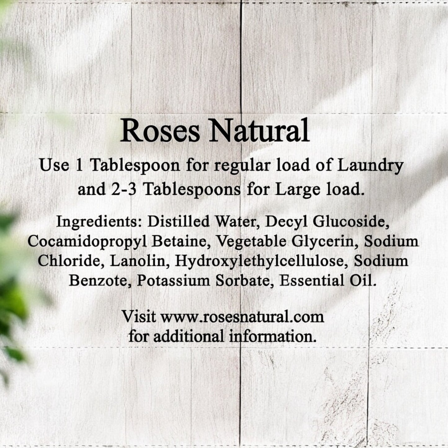 Ammonia-Free Delicate Wash – Patchouli