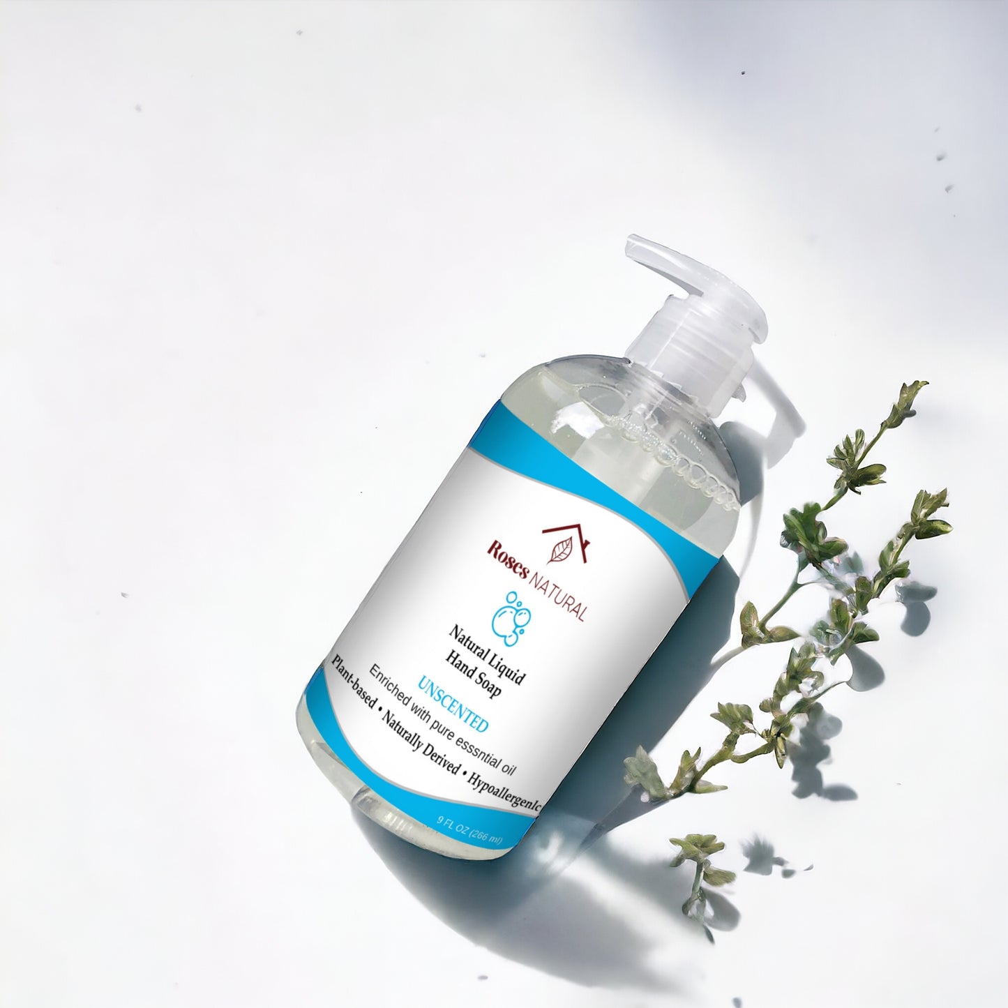 Natural Liquid Hand Soap - Unscented