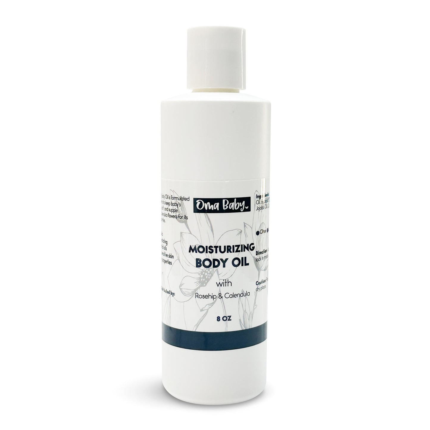 Moisturizing Baby Oil - Rosehip & Calendula