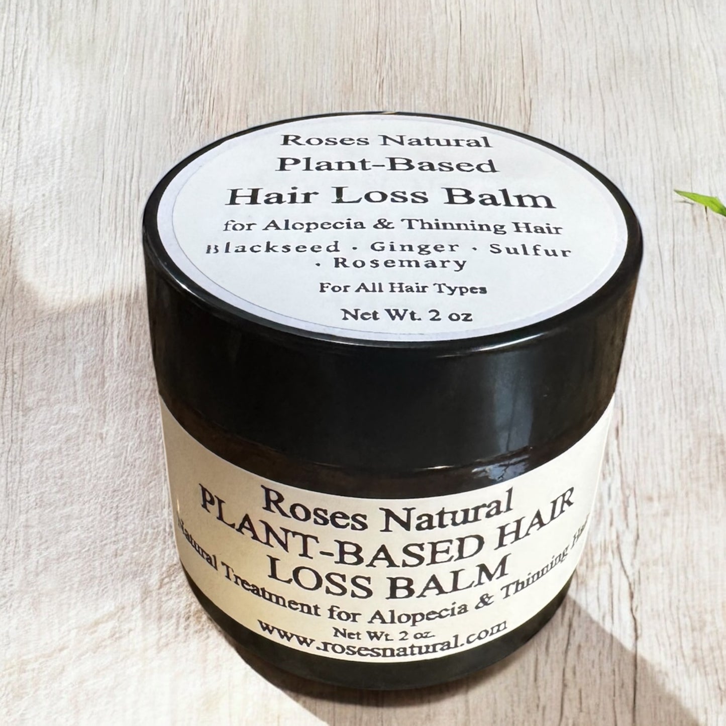 Plant-based Hair Loss Balm for Stronger-Looking Hair