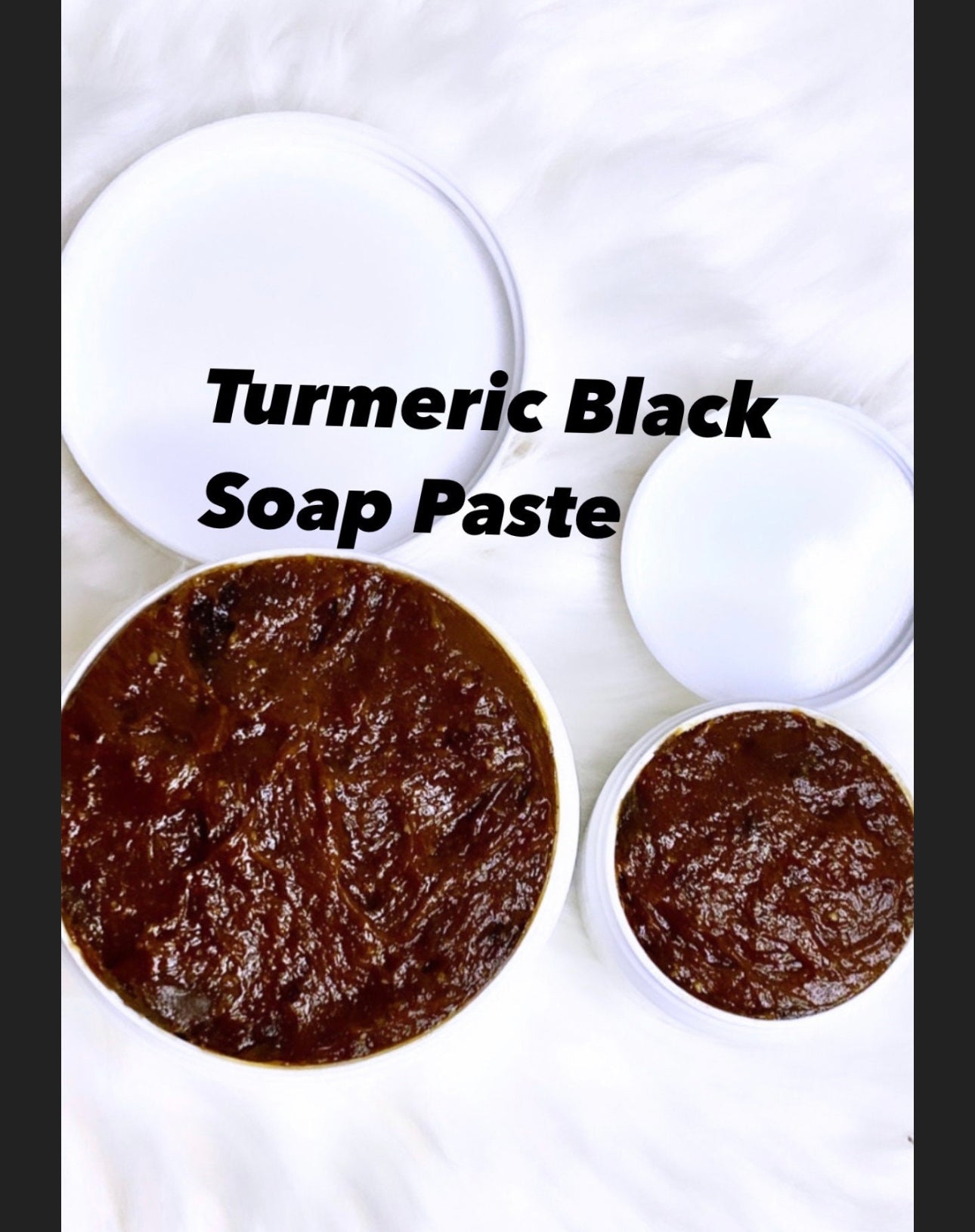 Turmeric African Black Soap Paste