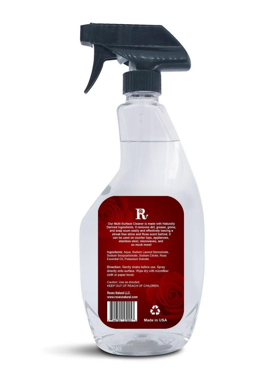Natural Multi-Surface Cleaner - Rose
