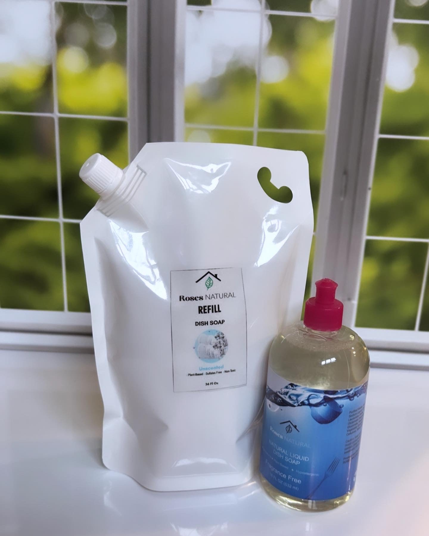 Natural Dish Soap – Fragrance-Free