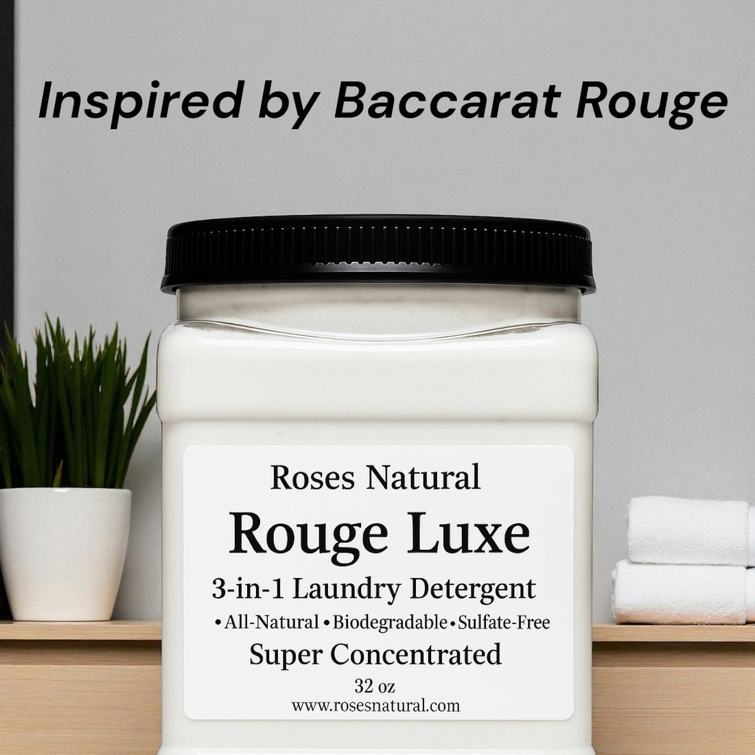 Baccarat inspired laundry detergent