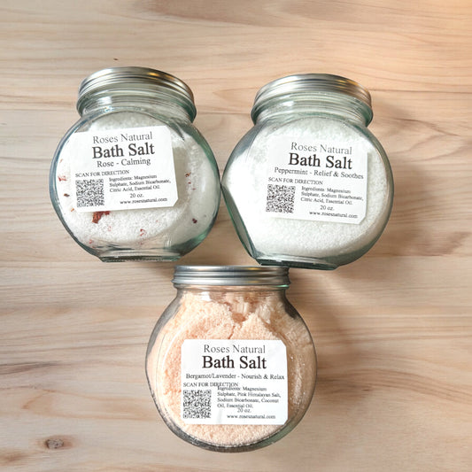 Why Your Body Is Asking for a Rose Bath Salt Soak (And What the Science Actually Says)