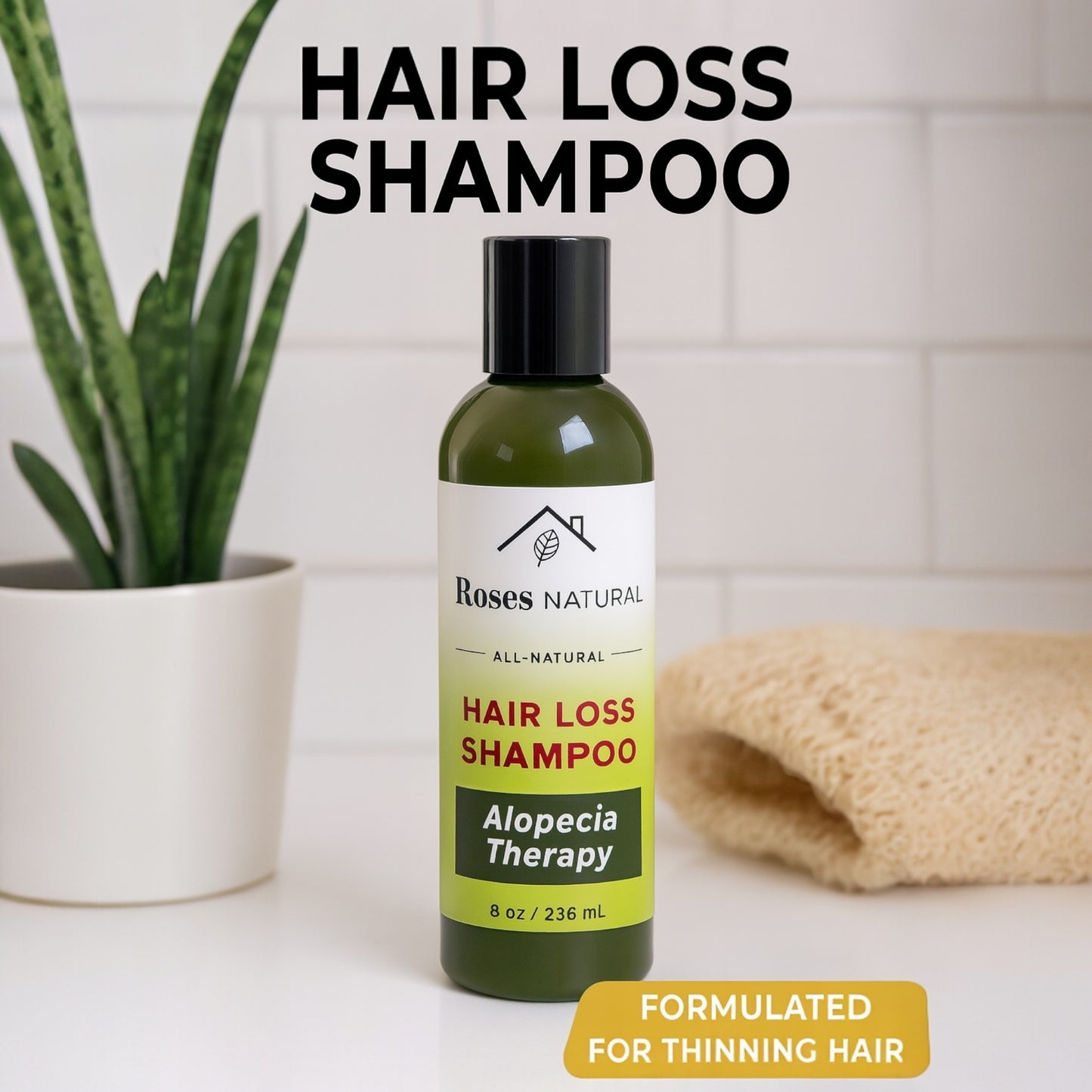 Hair Loss Shampoo & Conditioner Set – Alopecia Therapy Formula