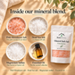 Roses Natural Mineral Bath Salt Discovery Set | 3, 5 or 9 Varieties