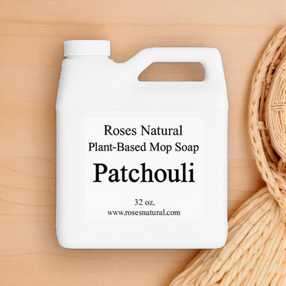 Roses Natural Plant-Based Mop Soap | Non-Toxic Floor Cleaner (32 oz)