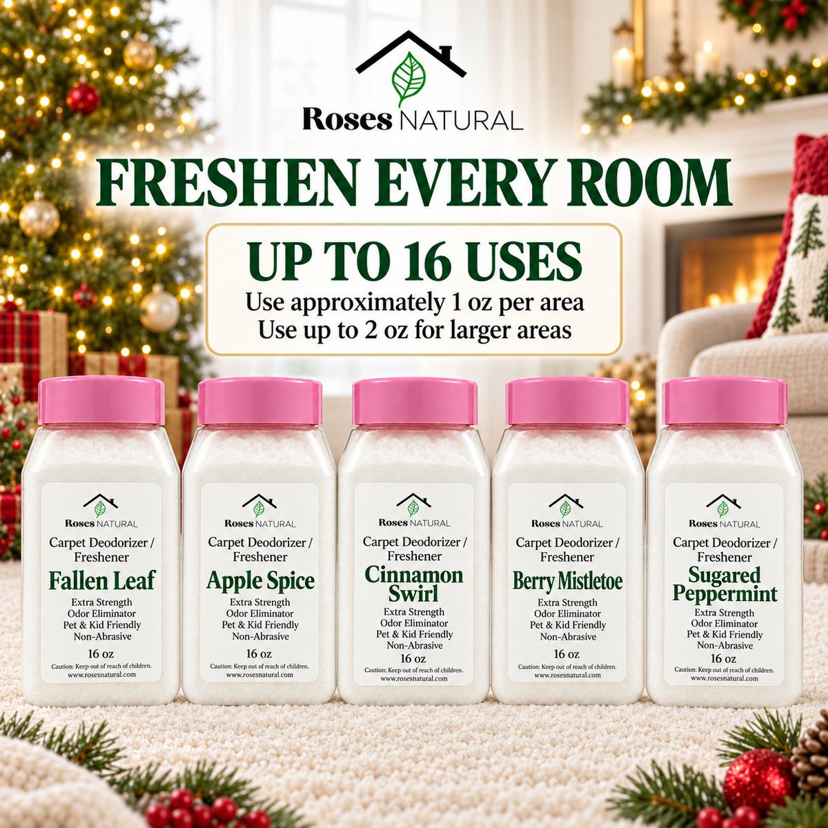 Limited-Edition Holiday Carpet Freshener | 16 oz