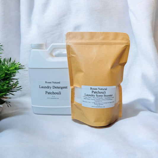 Patchouli Laundry Detergent & Scent Booster Bundle