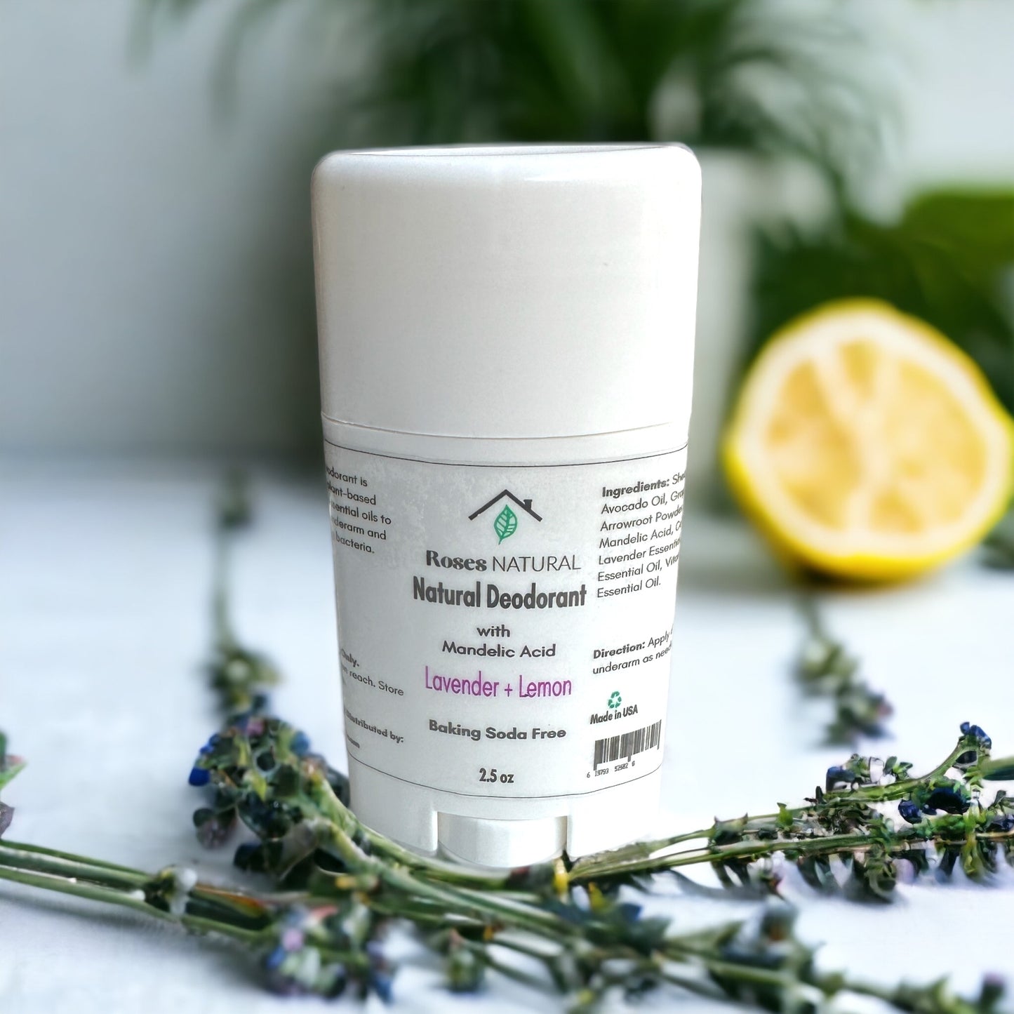 Natural Deodorant with Mandelic Acid