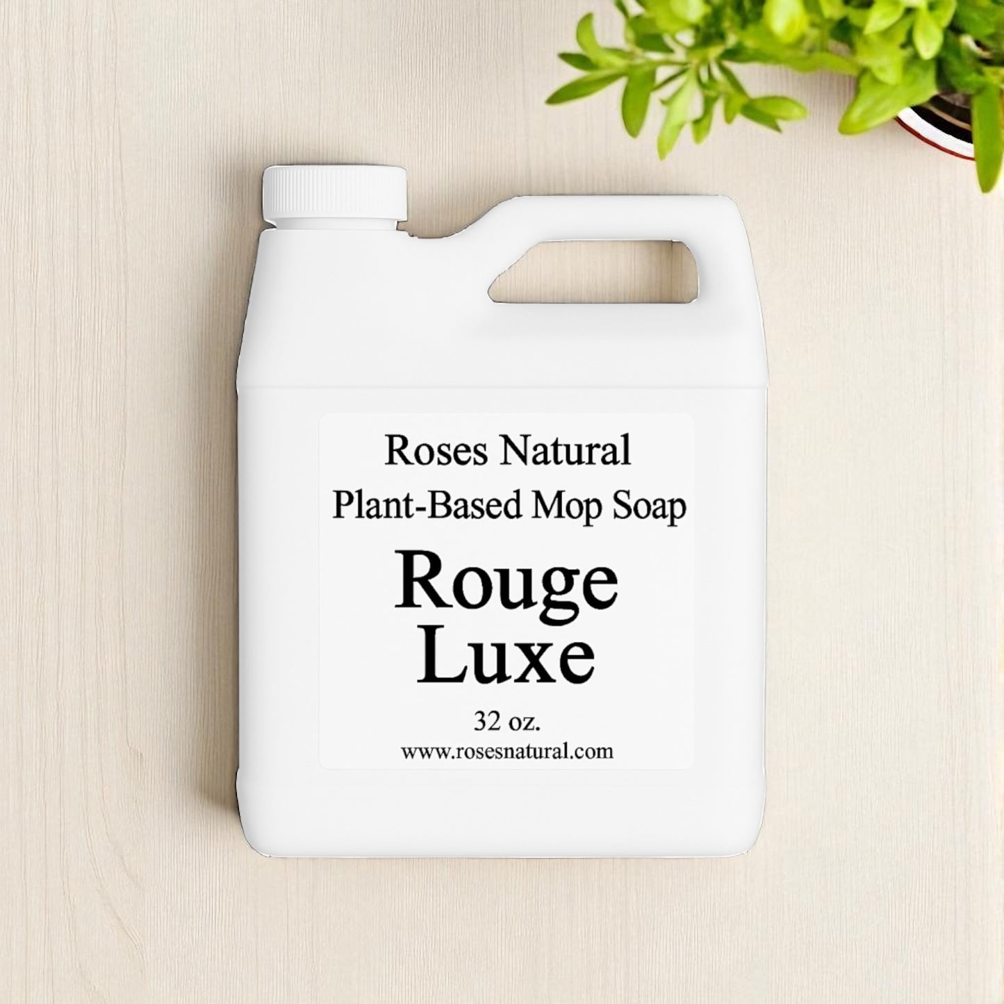 Roses Natural Plant-Based Mop Soap | Non-Toxic Floor Cleaner (32 oz)
