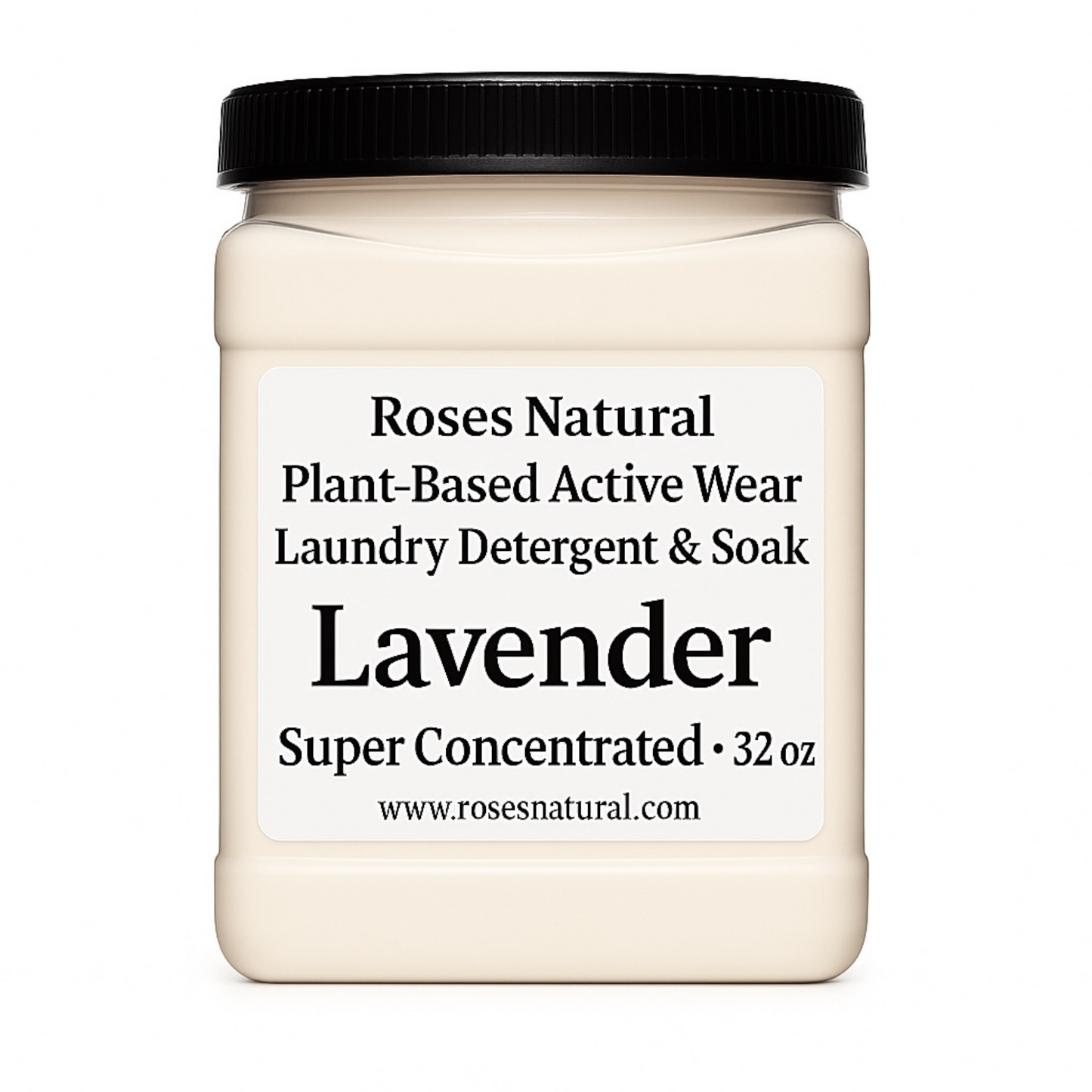 Roses Natural Plant-Based Active Wear Laundry Detergent & Soak