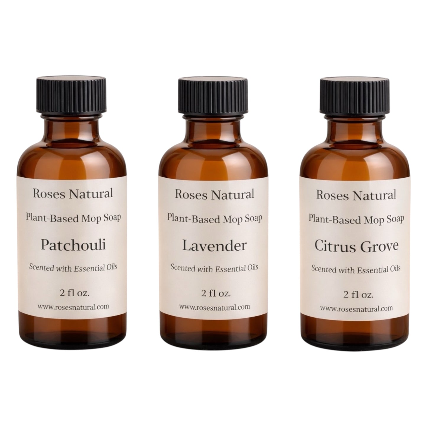 Roses Natural Plant-Based Mop Soap – Scent Discovery Set