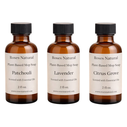 Roses Natural Plant-Based Mop Soap – Scent Discovery Set
