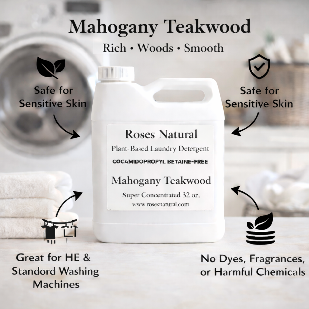 Cocamidopropyl Betaine-Free Plant-Based Laundry Detergent