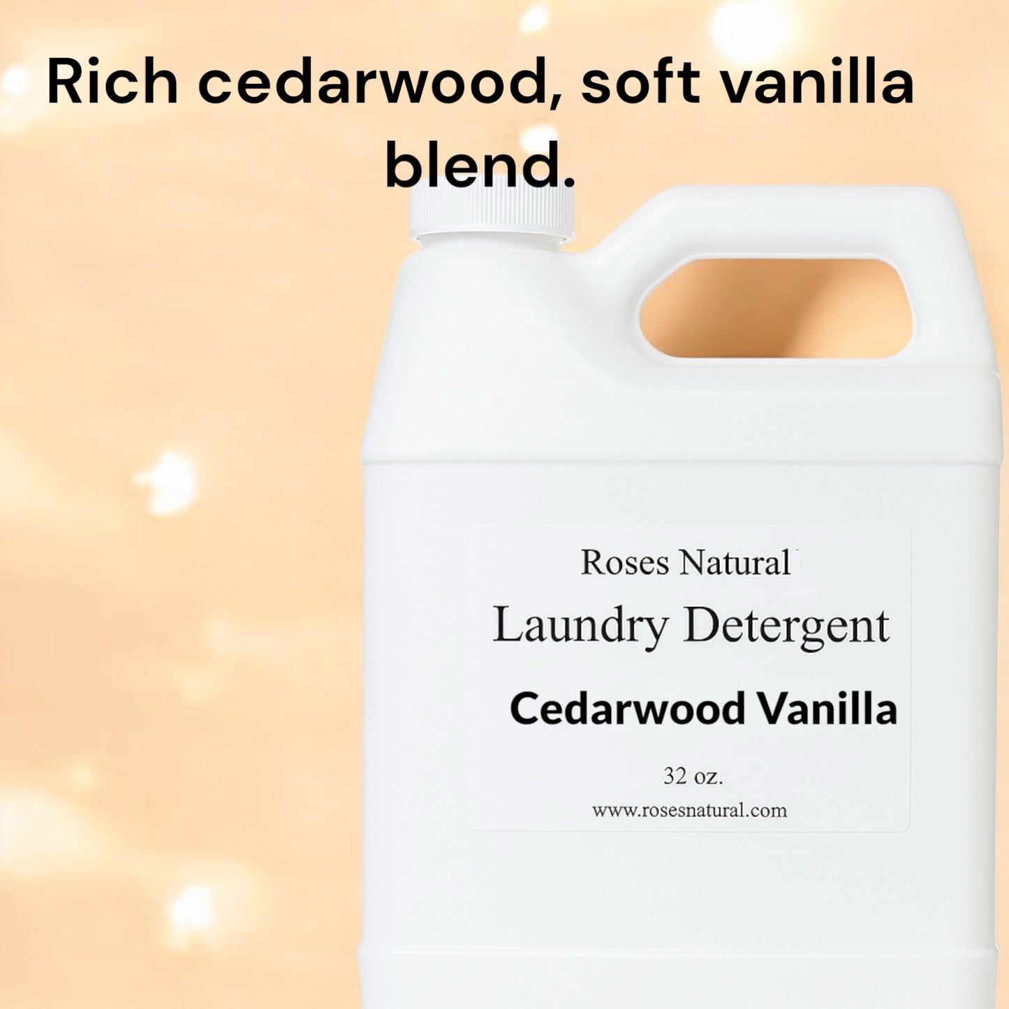 Roses Natural Luxury Laundry Detergent – 32 oz
