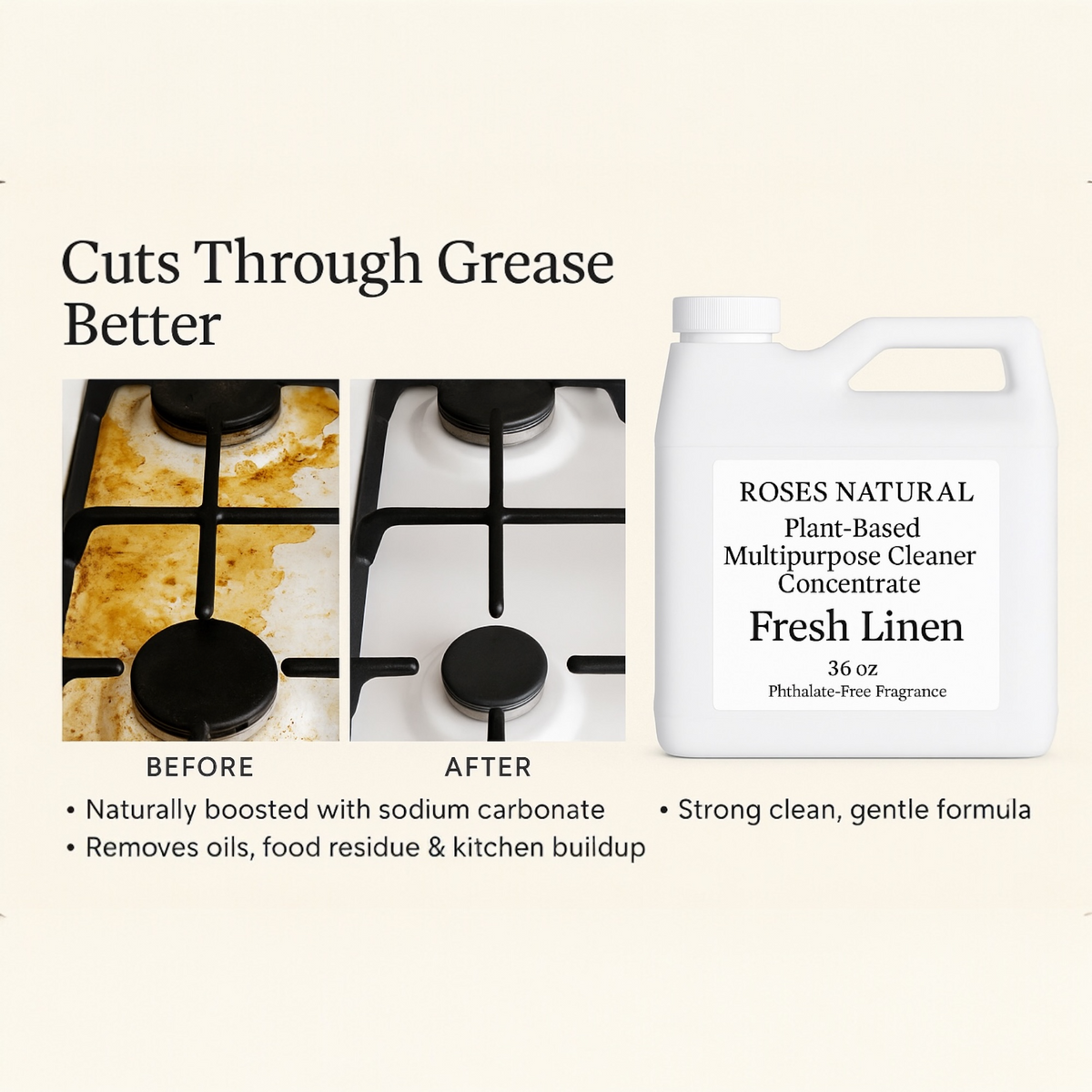 Plant-Based Multipurpose Cleaner Concentrate — 36 oz