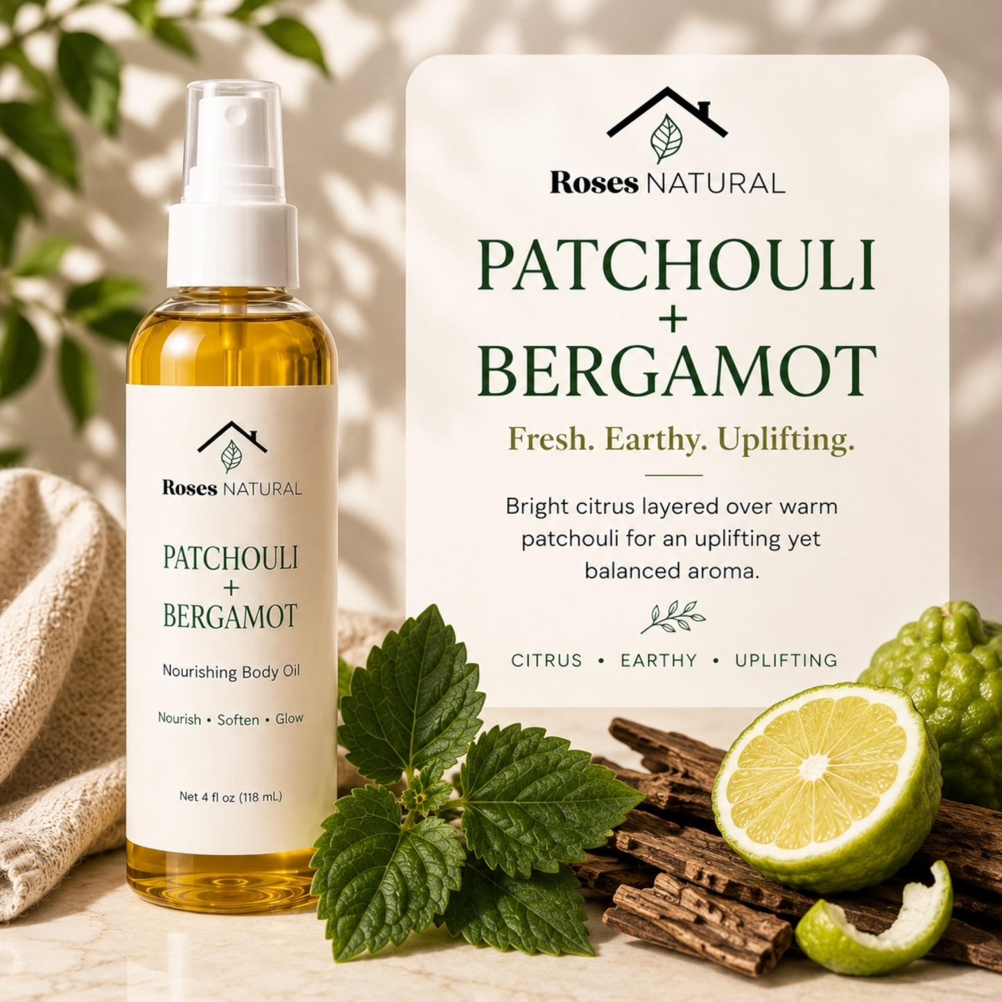Patchouli Body Oil Collection