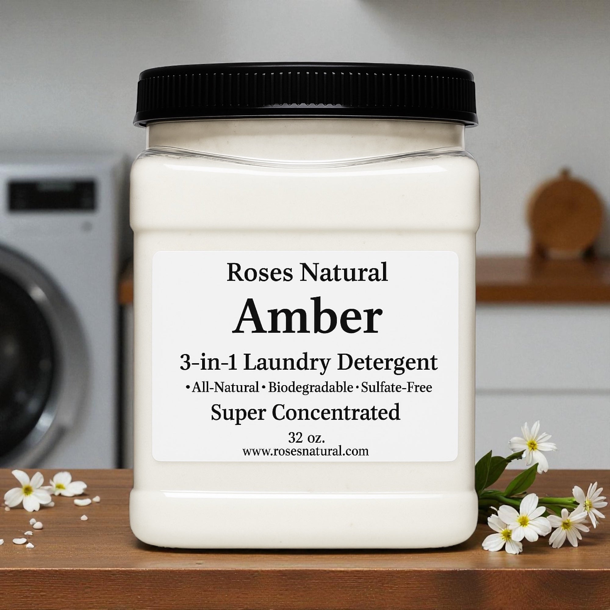 3-in-1 Natural Laundry Powder | Powerful, Plant-Based Cleaning