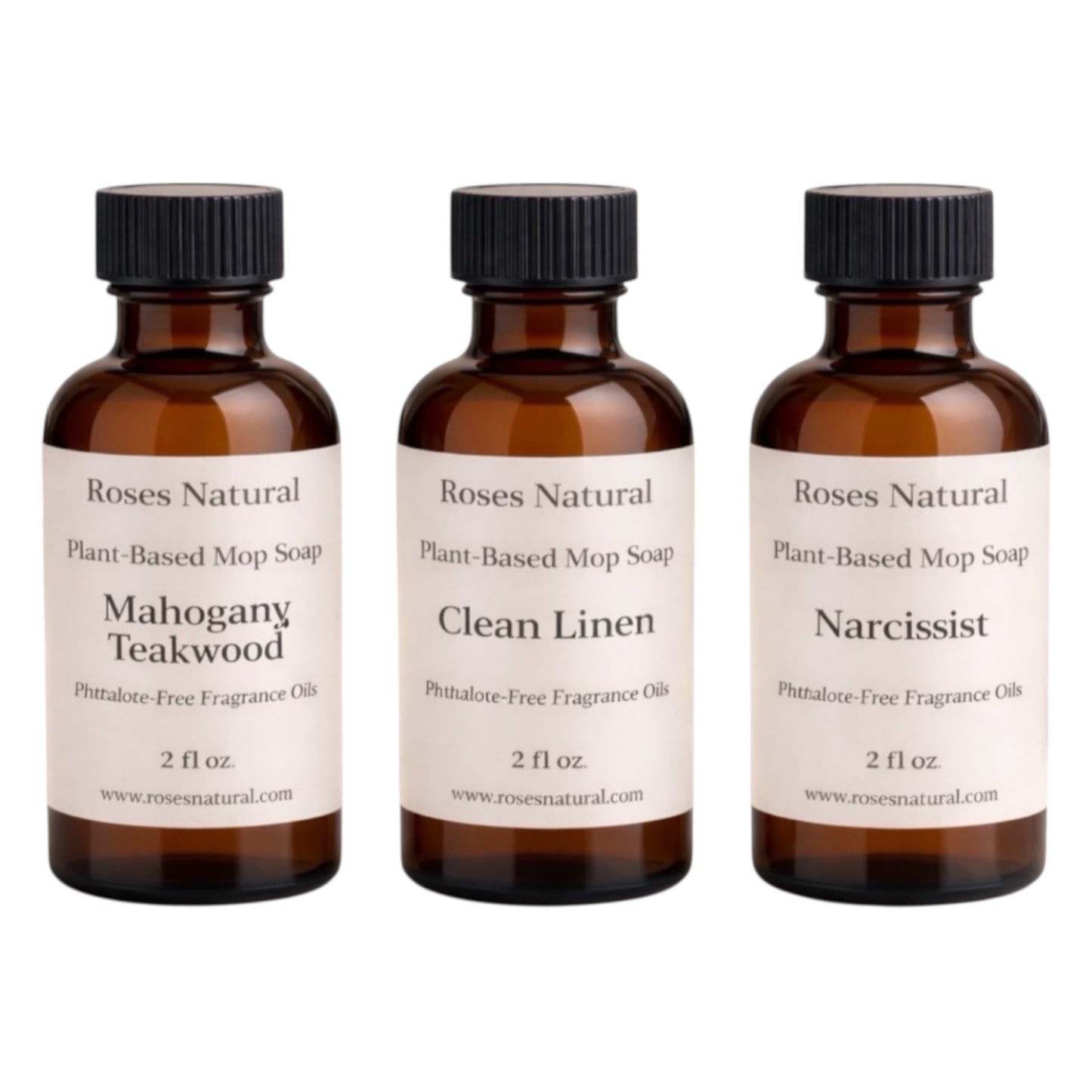 Roses Natural Plant-Based Mop Soap – Scent Discovery Set