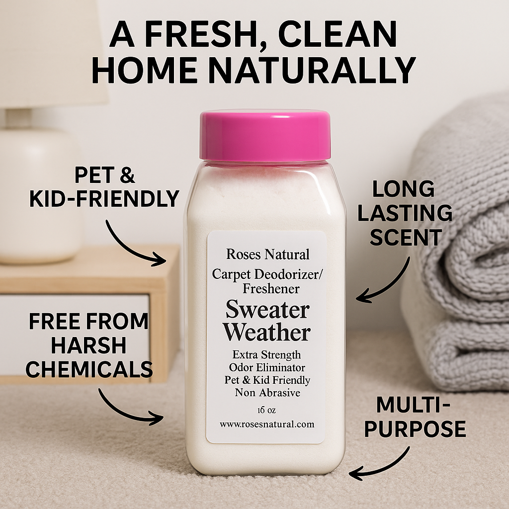 Holiday Carpet Deodorizer/Freshener – Long-Lasting Seasonal Scents