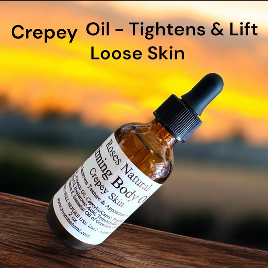 Natural Firming Body Oil - Crepey Skin