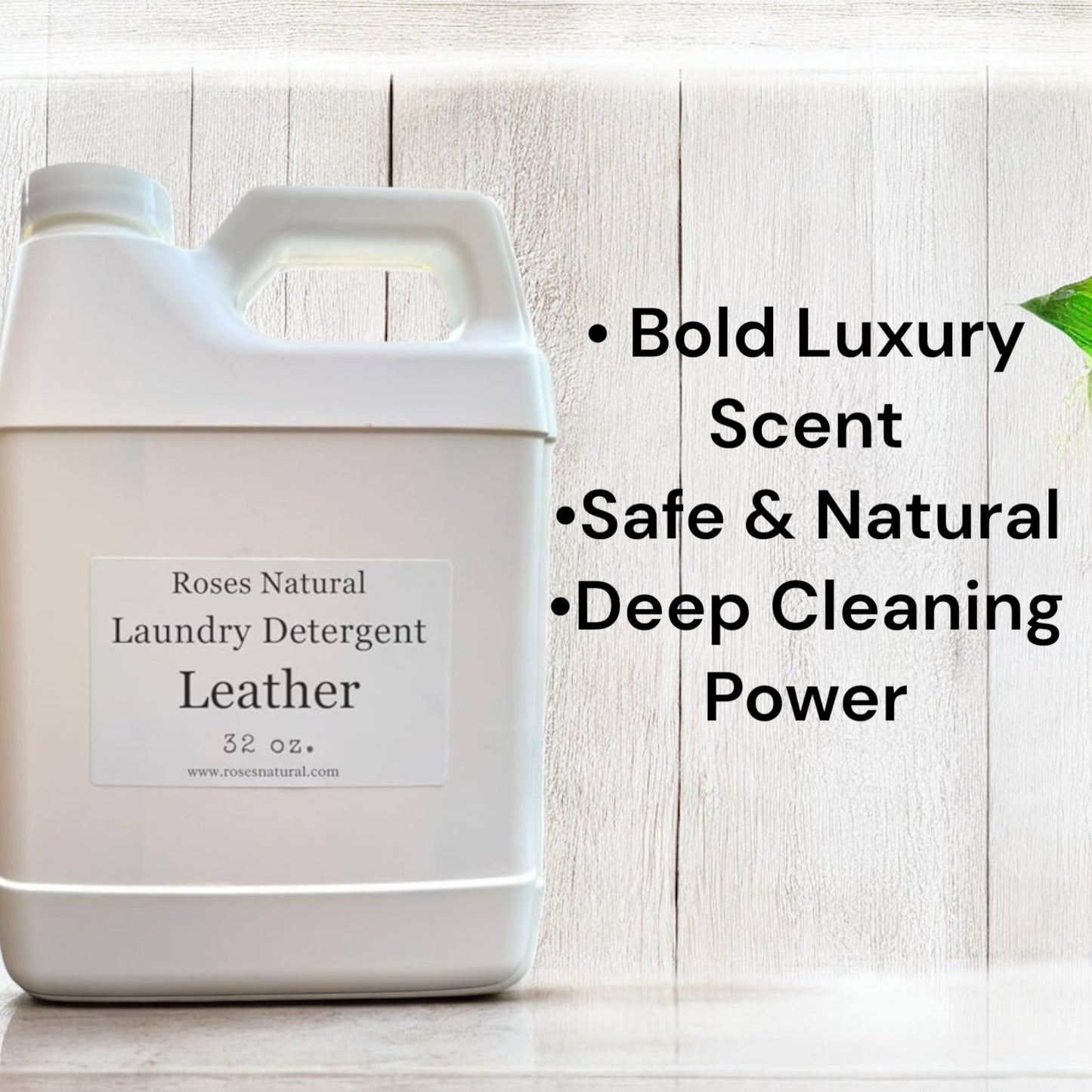 Leather Laundry Detergent – Bold & Sophisticated Scent