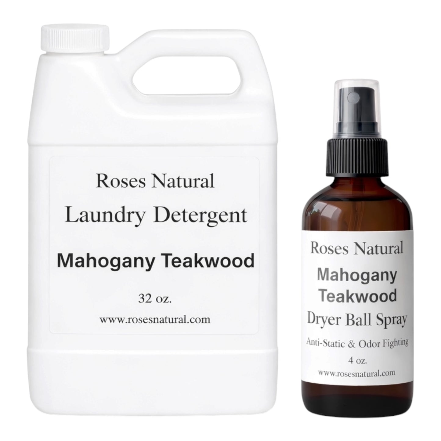 Plant-Based Laundry Detergent Liquid & Dryer Ball Spray Bundle
