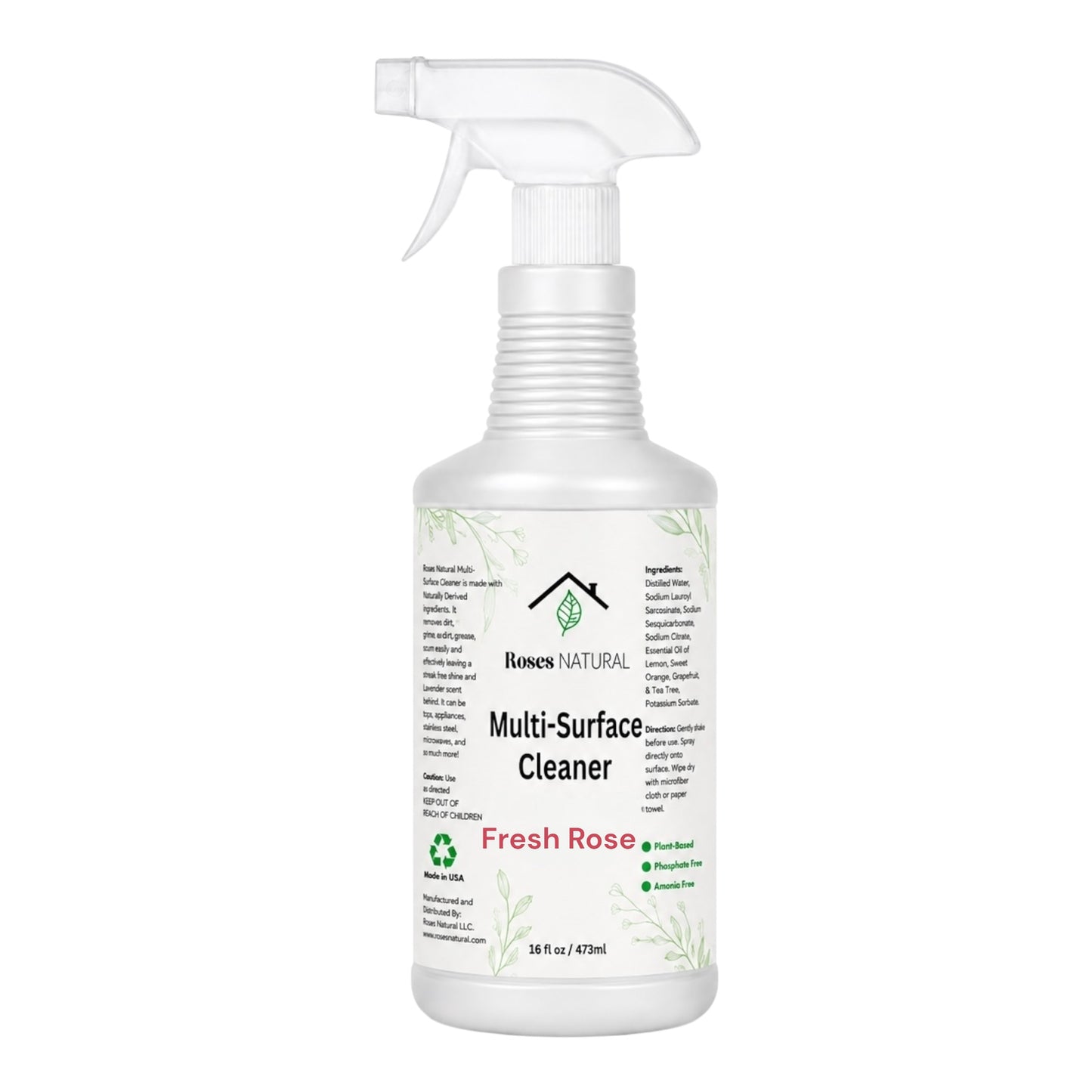 Roses Natural Multi-Surface Cleaner
 - Rose