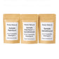 Three packages of Roses Natural 3-in-1 Laundry Detergent with different scents on a white background.