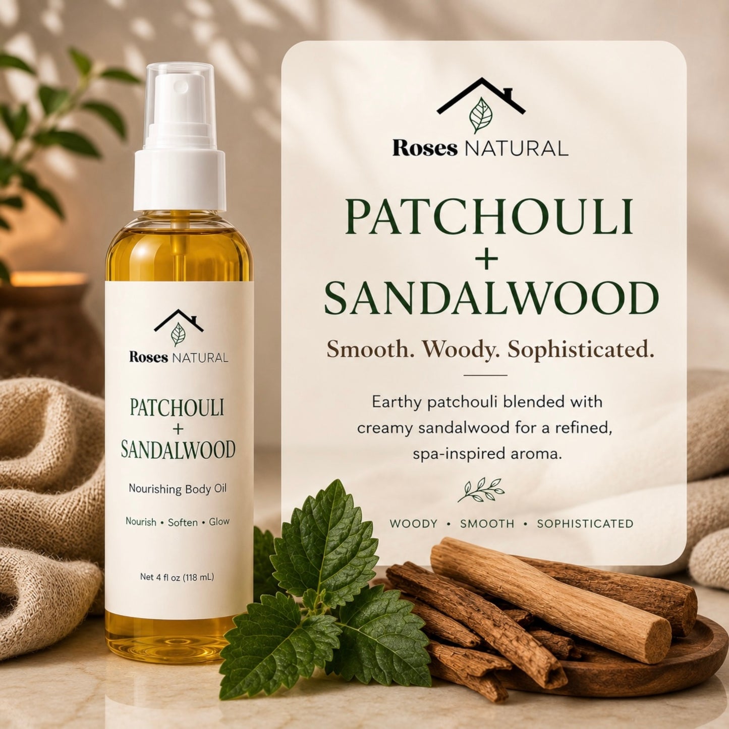 Patchouli Body Oil Collection