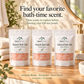 Roses Natural Mineral Bath Salt Discovery Set | 3, 5 or 9 Varieties