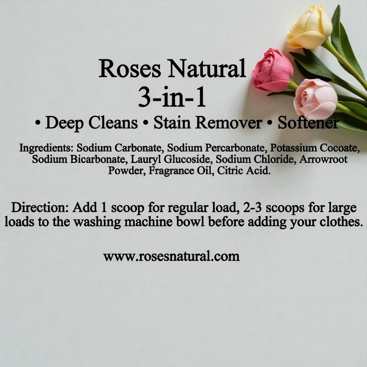 Rouge Luxe 3-1n-1 Laundry Powder