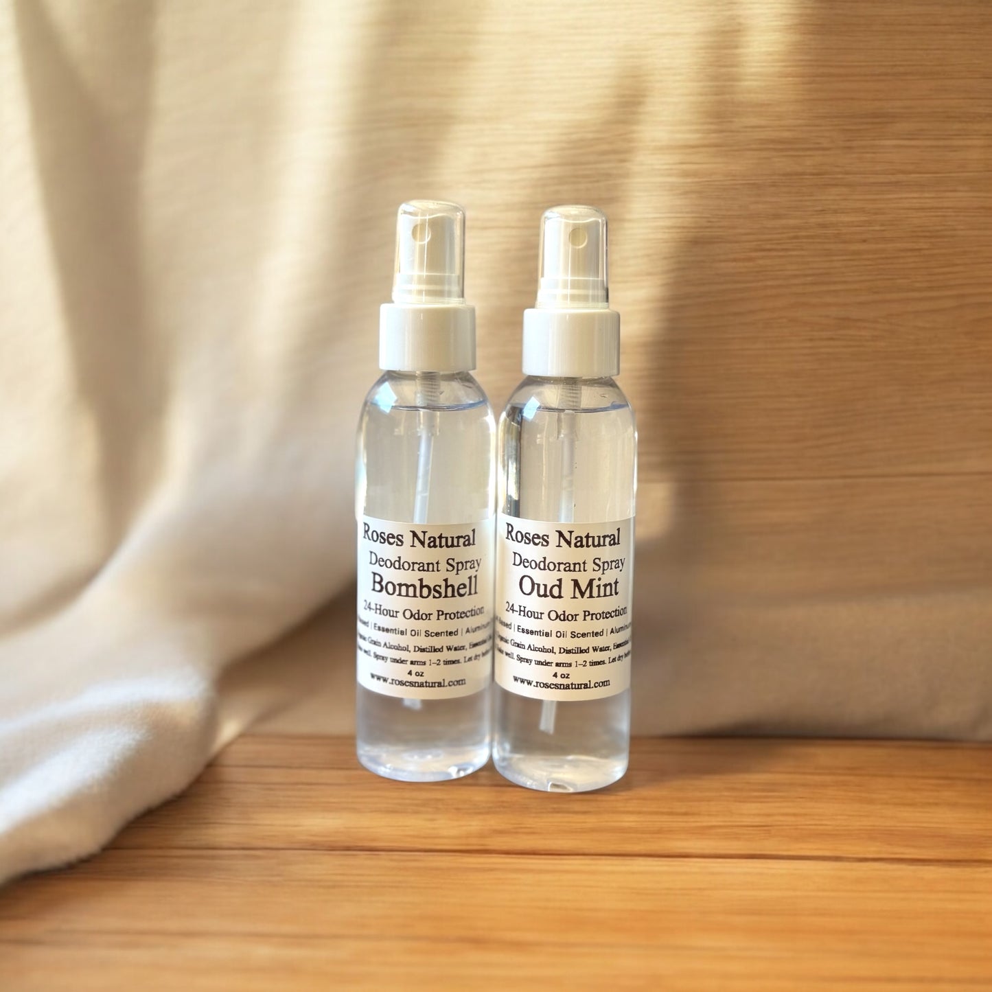 Natural Deodorant Spray – 24-Hour Protection with Pure Essential Oils