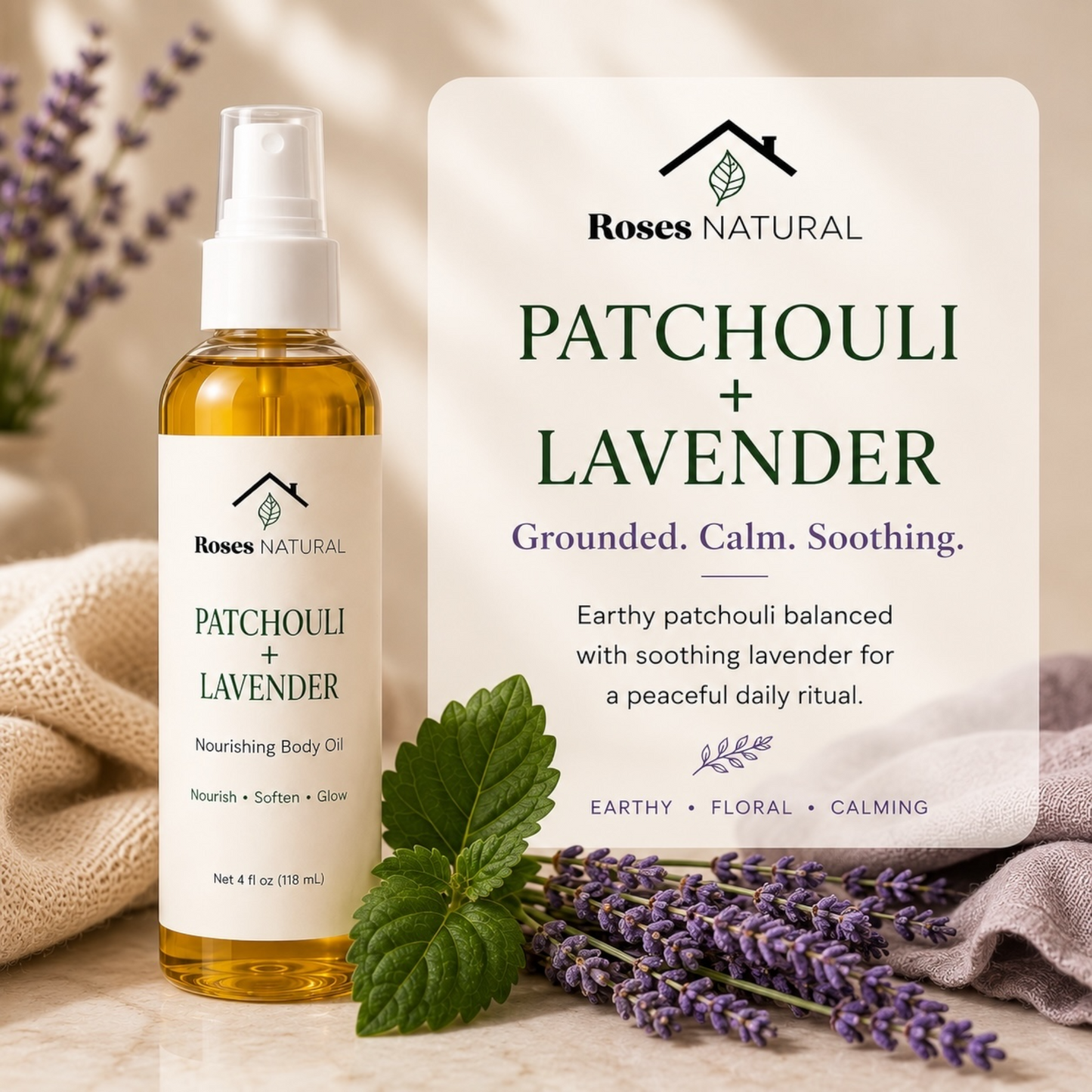 Patchouli Body Oil Collection
