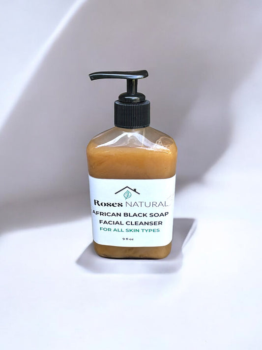 African Black Soap Facial Cleanser
