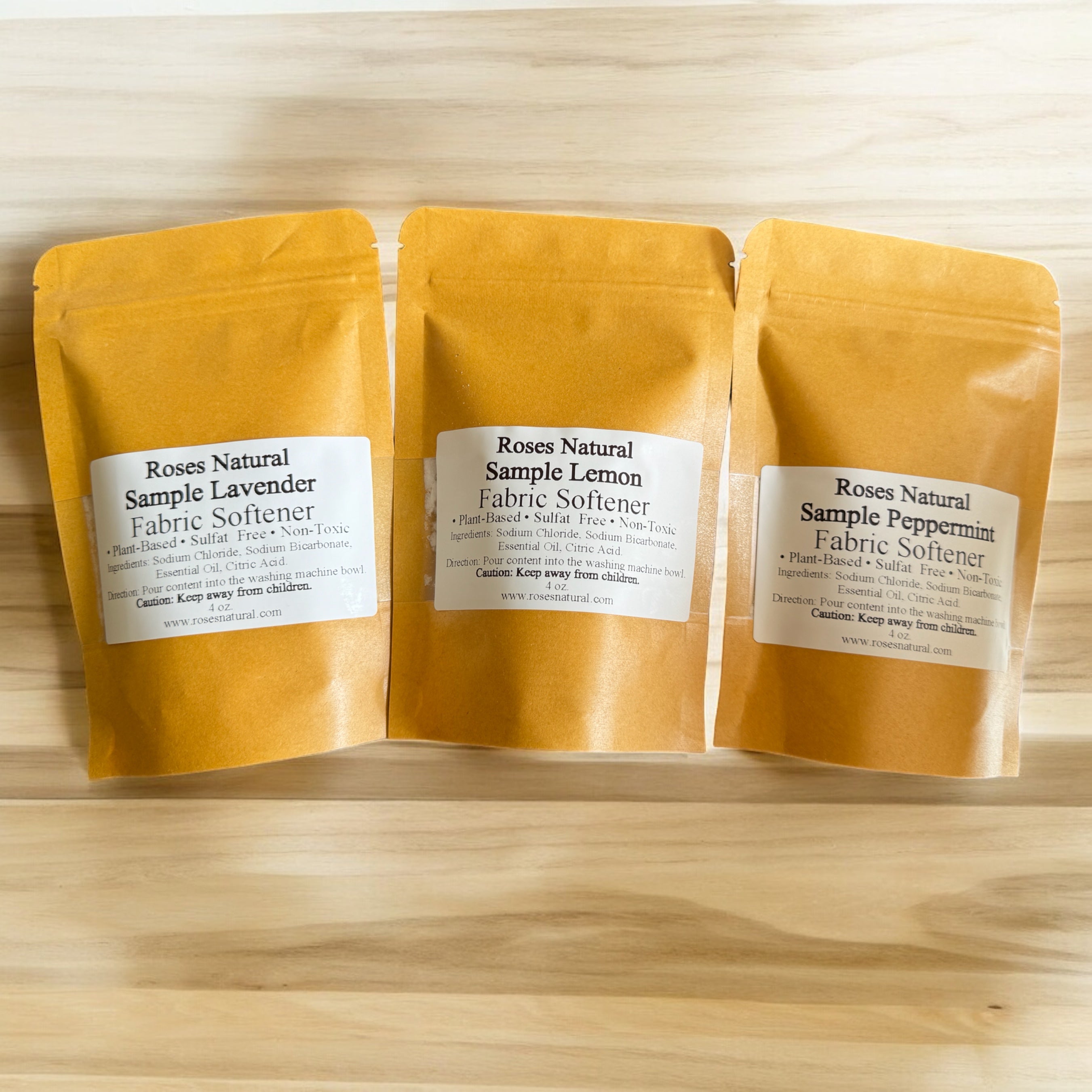 Laundry Scent Booster - Discovery Set – Roses Natural
