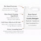 Roses Natural laundry detergent bottle with product features on a white background Patchouli and Sandalwood Scent 