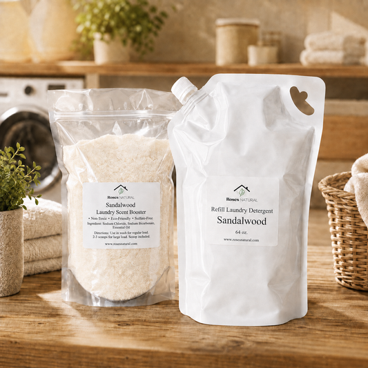 Sandalwood Laundry Detergent & Scent Booster Bundle