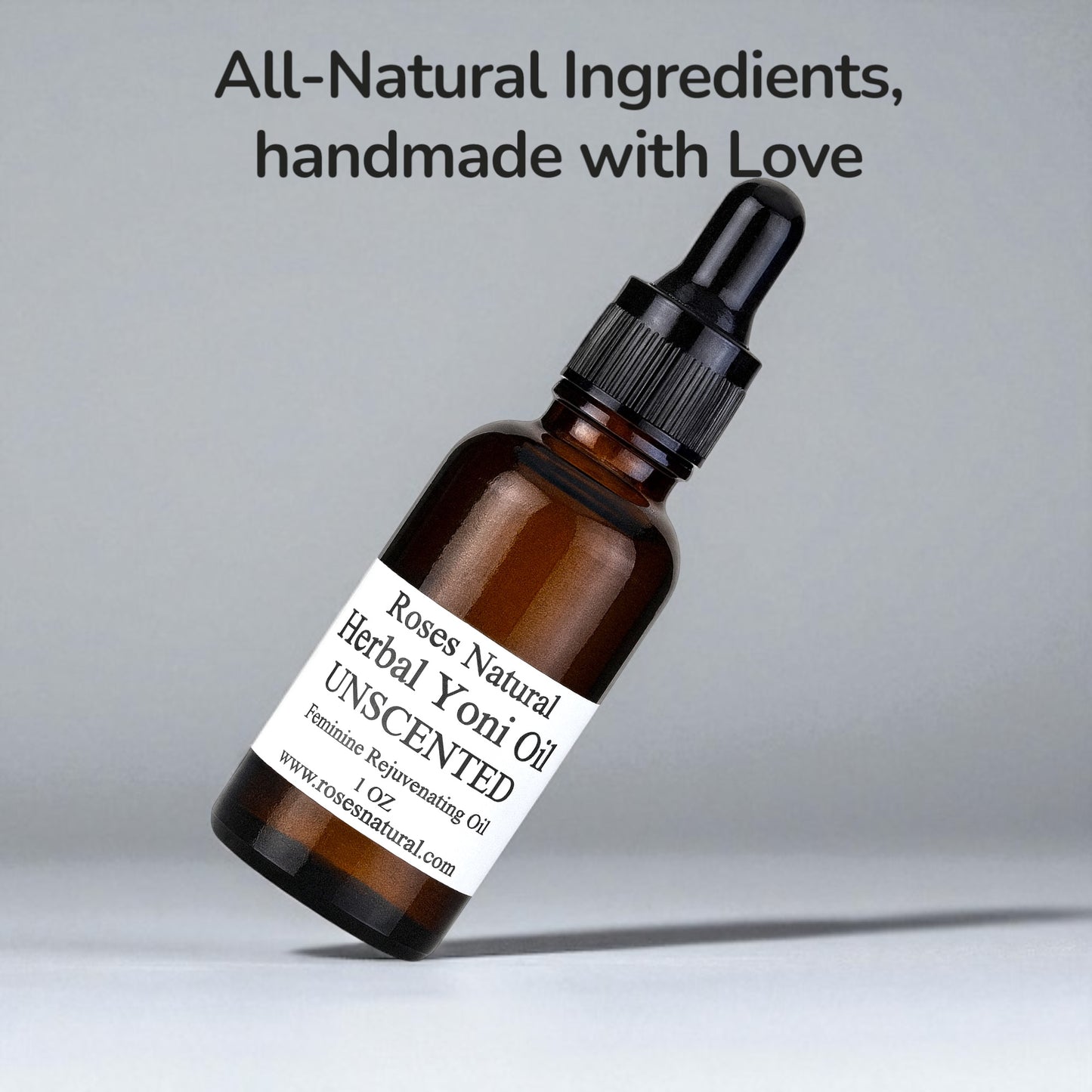 Roses Natural Herbal Yoni Oil – Feminine Rejuvenating Oil