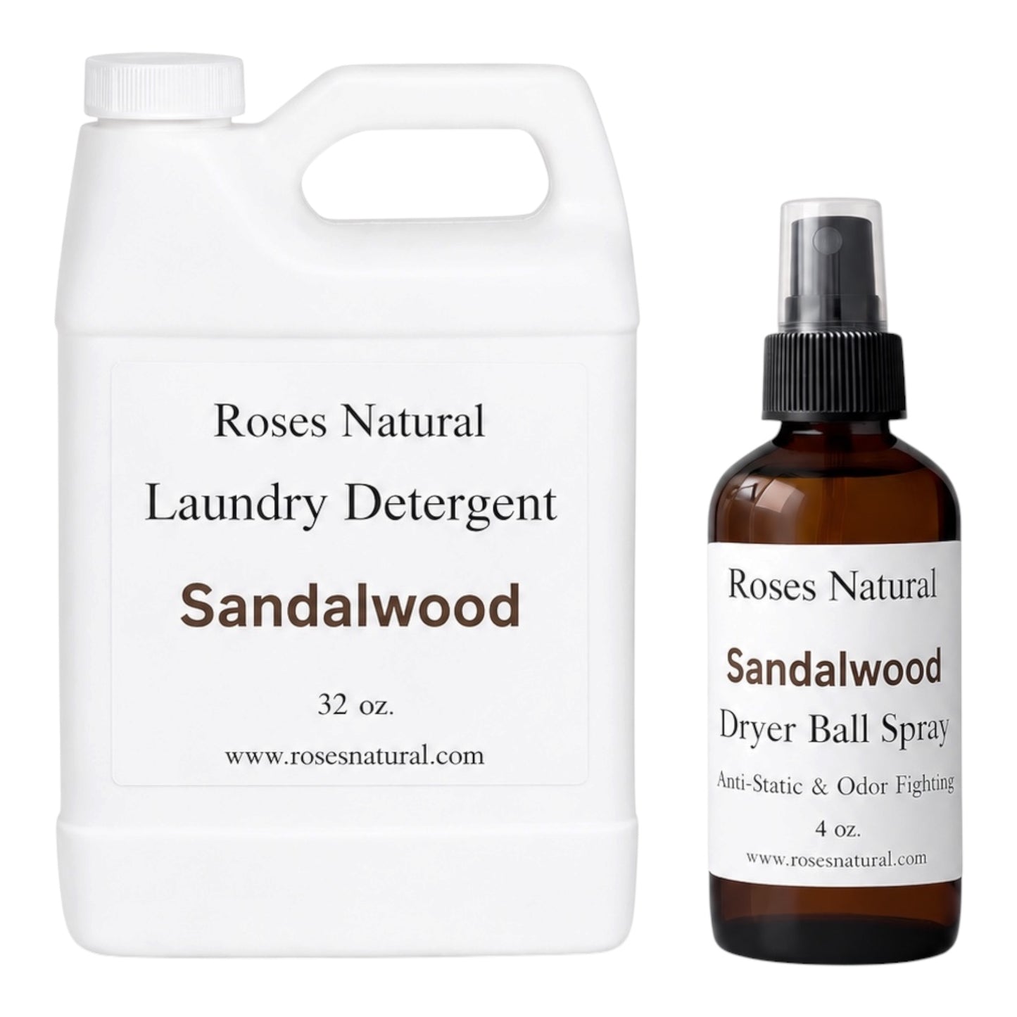 Plant-Based Laundry Detergent Liquid & Dryer Ball Spray Bundle
