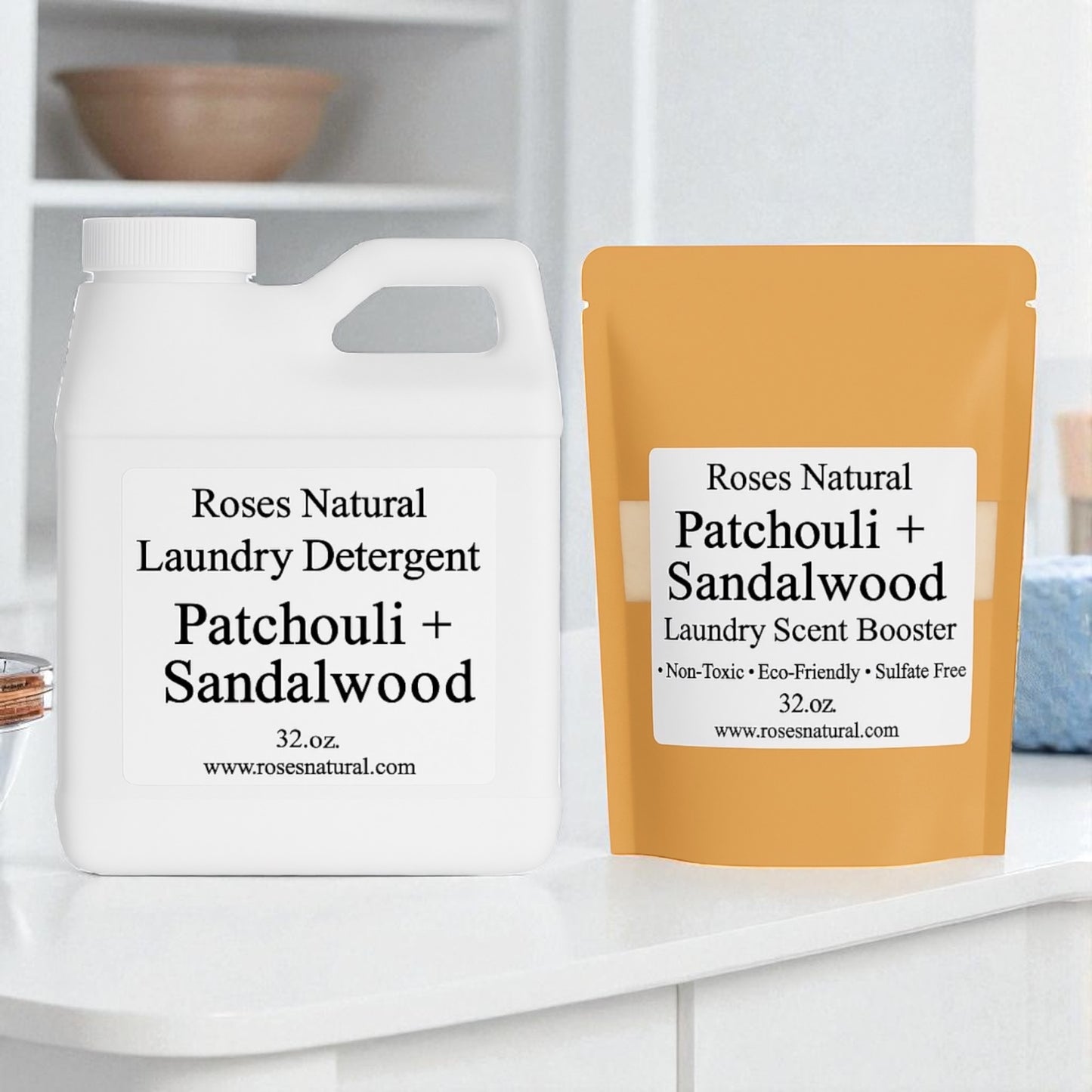 Patchouli + Sandalwood Laundry Detergent